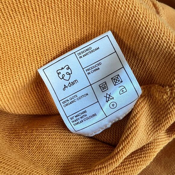 A-dam Yellow 'Gerar' Dinosaur T-Rex Pullover Sweatshirt Size: Large  Men's - Picture 12 of 15